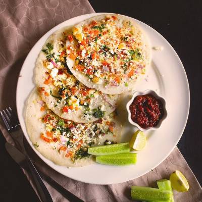 Butter paneer Uthappam